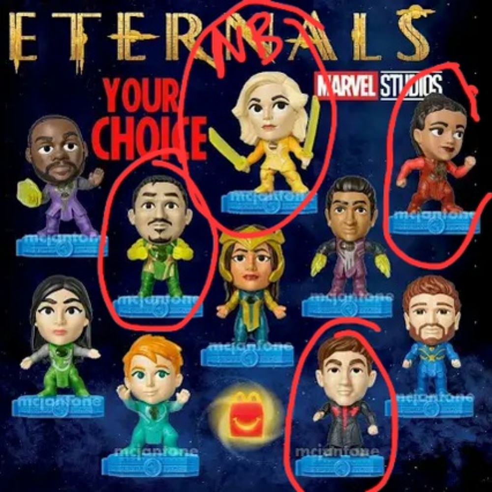 1 Eternals Action Figure BUNDLE AND SAVE